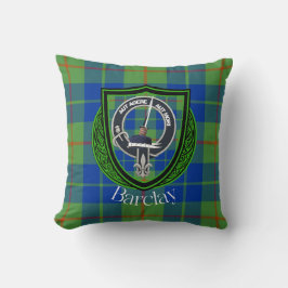 Barclay Scottish Clan Tartan Crest Kussen