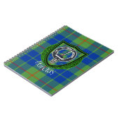 Barclay Scottish Clan Tartan & Crest Notitieboek (Linkerzijde)