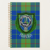 Barclay Scottish Clan Tartan & Crest Planner (Voorkant)
