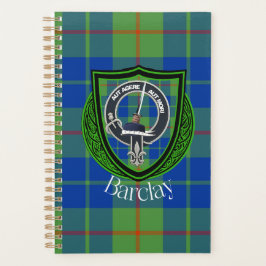 Barclay Scottish Clan Tartan & Crest Planner
