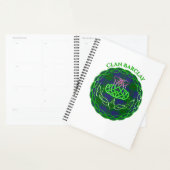 Barclay Scottish Tartan Celtic Thistle Planner (Display)
