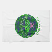 Barclay Scottish Tartan Celtic Thistle Theedoek (Horizontaal)