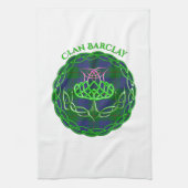 Barclay Scottish Tartan Celtic Thistle Theedoek (Verticaal)