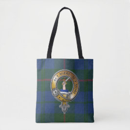 Barclay Tartan & Badge Tote Bag