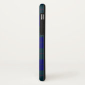 Barclay tartan blauw groen ruit Case-Mate iPhone case (Achterkant/links)