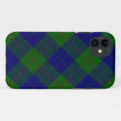 Barclay tartan blauw groen ruit Case-Mate iPhone case (Achterkant (horizontaal))