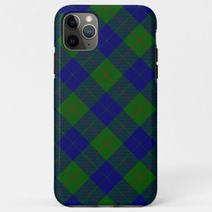 Barclay tartan blauwe groene vleid Case-Mate iPhone case