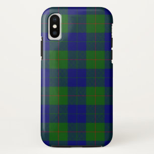 Barclay tartan blauwe groene vleid Case-Mate iPhone case