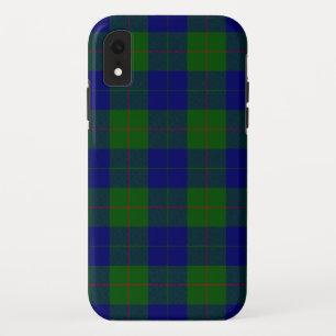 Barclay tartan blauwe groene vleid Case-Mate iPhone case