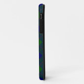 Barclay tartan blauwe groene vleid Case-Mate iPhone case (Achterkant/links)
