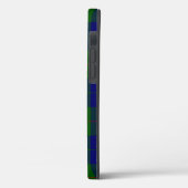 Barclay tartan blauwe groene vleid Case-Mate iPhone case (Achterkant / Links)