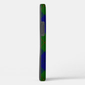 Barclay tartan blauwe groene vleid Case-Mate iPhone case (Achterkant / Rechts)