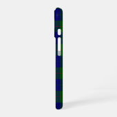 Barclay tartan blauwe groene vleid iPhone 16 hoesje (Linkerkant)