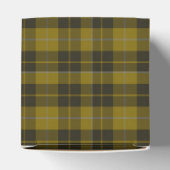 Barclay Tartan met uw initialen, Schotse speldenst Bedankdoosjes (Bovenkant)