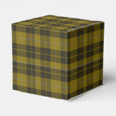 Barclay Tartan met uw initialen, Schotse speldenst Bedankdoosjes (Achterkant)