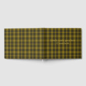 Barclay Tartan met uw initialen, Schotse speldenst Gastenboek (Volledig)