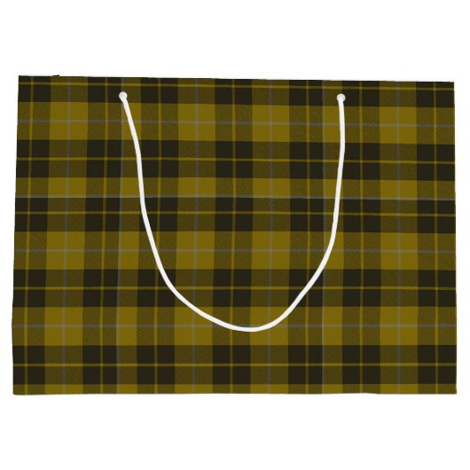Barclay Tartan met uw initialen, Schotse speldenst Groot Cadeauzakje (Achterkant)
