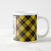 Barclay Tartan & Robin Christmas Grote Koffiekop (Rechts)