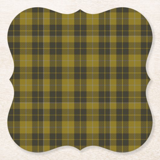 Barclay Tartan, Schots erfgoed Kartonnen Onderzetters (Voorkant)