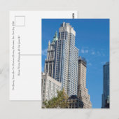 Barclay Tower Manhattan New York City Briefkaart (Voorkant / Achterkant)