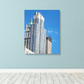 Barclay Tower Manhattan New York City Canvas Afdruk (Insitu (Houten vloer))