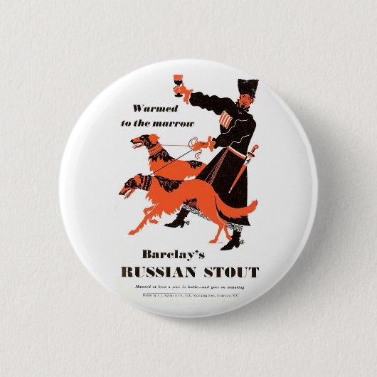 Barclays Russian StoutBarclays Russian Stout Ronde Button 5,7 Cm (Voorkant)
