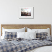 Barco de pesca/Pesqueiro/Fishing boat Canvas Afdruk (Insitu (Slaapkamer))
