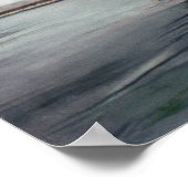 Barco pesquero/Pesqueiro/Vissende boot Poster (Hoek)