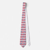 barcode american flag stropdas (Voorkant)