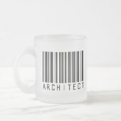Barcode architect matglas koffiemok (Links)