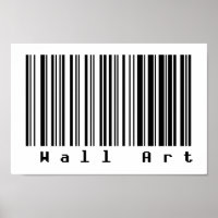 Barcode Art - Wall Art