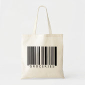 Barcode Bag Tote Bag (Voorkant)