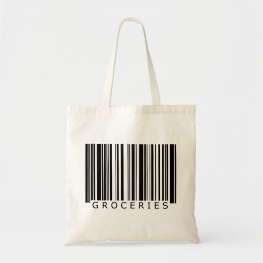 Barcode Bag Tote Bag (Voorkant)