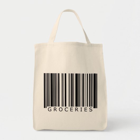 Barcode Bag Tote Bag (Voorkant)