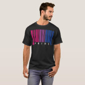 Barcode Biseual Pride LGBT shirt Lesbian Gay Fla (Voorkant volledig)