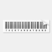 Barcode-Bumpersticker Bumpersticker (Voorkant)