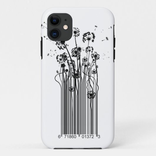 Barcode Dandelion Silhouette cover (Achterkant)
