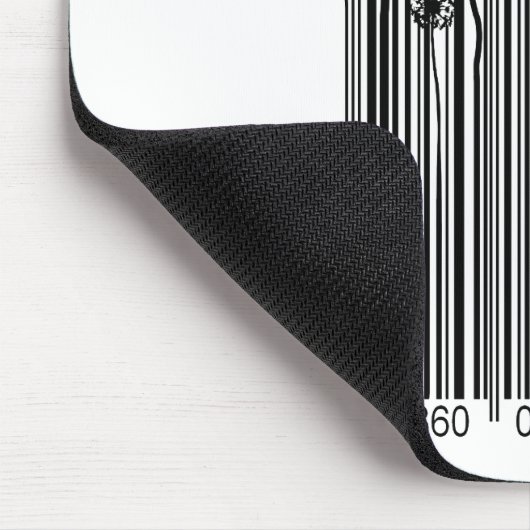 Barcode Dandelion Silhouette-muismat Muismat (Hoek)