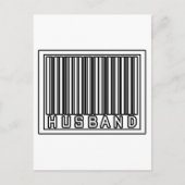 Barcode echtgenoot briefkaart (Voorkant)