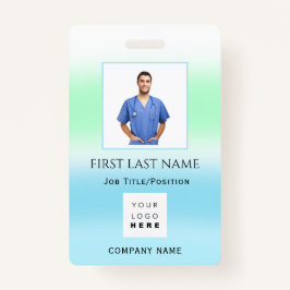 Barcode Foto IDCard Health Emergency Nurse Doctor Badge