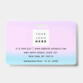 Barcode Fotoverpleegkundige Doctor in de gezondhei Badge (Back)