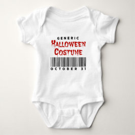 Barcode Generic Halloween Costume October 31 Romper