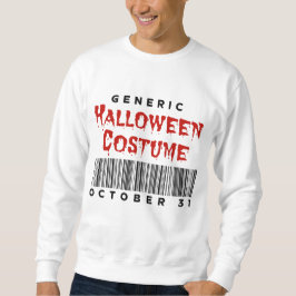 Barcode Generic Halloween Costume October 31 Trui