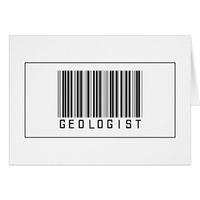 Barcode Geologist (Voorkant Horizontaal)
