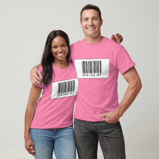 Barcode Geologist T-shirt (Unisex)