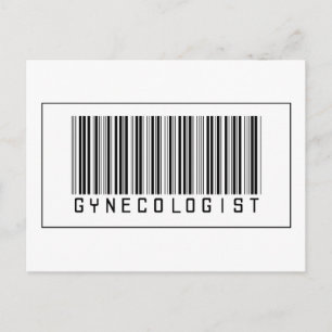 Barcode Gynaecoloog Briefkaart