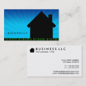 barcode - huiszonnescherm visitekaartje (Voorkant / Achterkant)