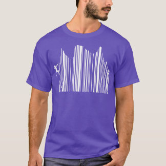 Barcode Klimmen Supermarkt Klimmer Wandelaar T-shirt