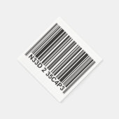 Barcode Leetspeech - Noodzaak om te ontsnappen Servet (Hoek)