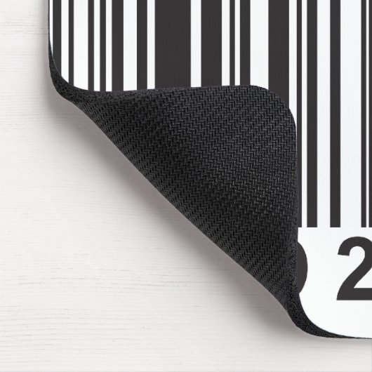 Barcode Leetspeech - Noodzakelijke Muismat (Hoek)